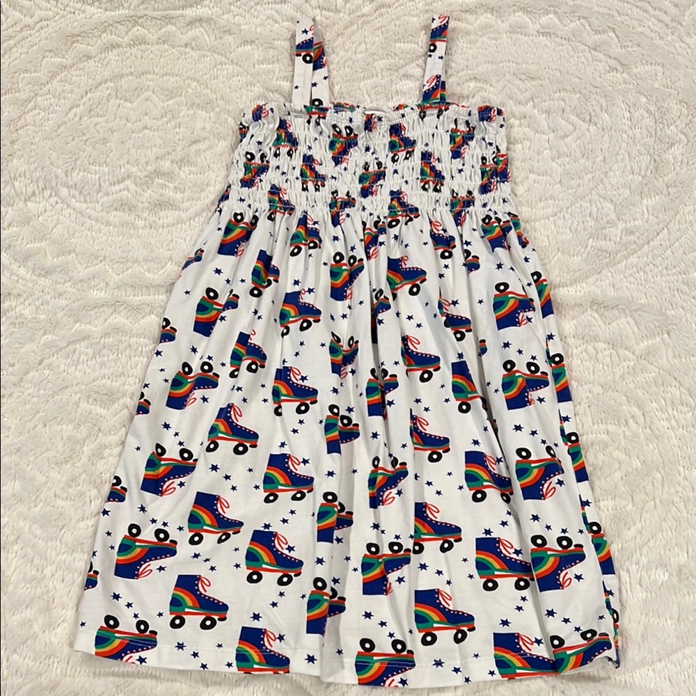 Hanna Andersson Colorful Roller Skate Print Dress